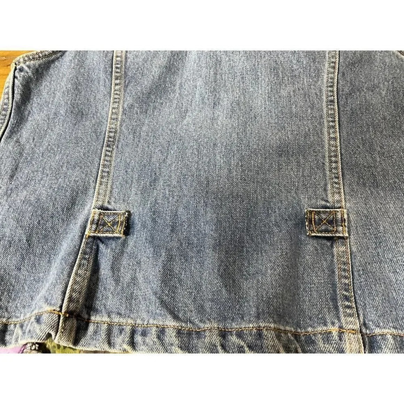 Levis Sleeveless Trucker/Vest Red Tab Denim Jean - Made in USA - Medium - Picture 8 of 9